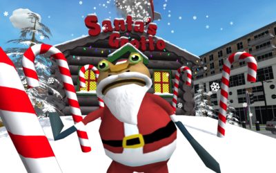 Amazing Frog? Santa’s Swindon Snow Storm Update (phase 1)